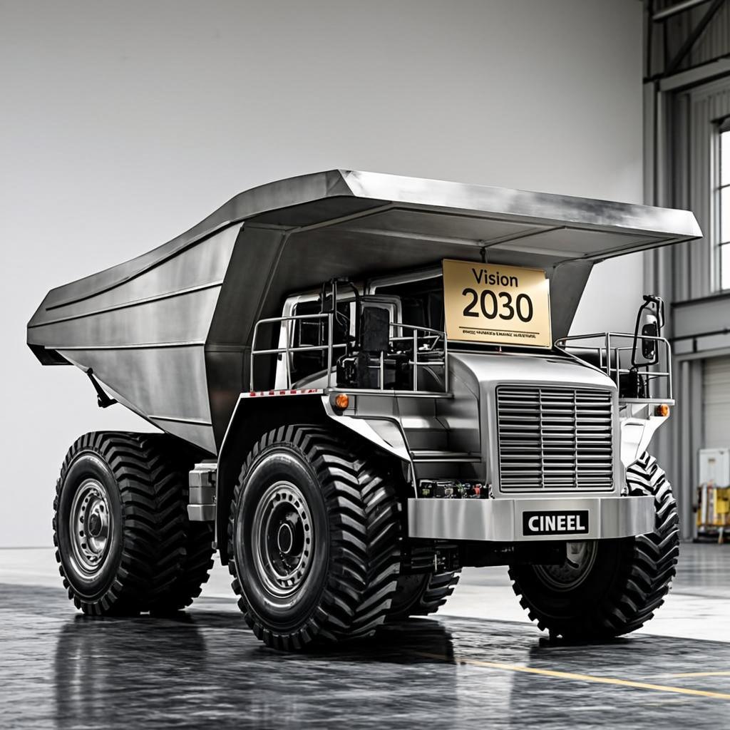 Camion Électrique 50 Tonnes