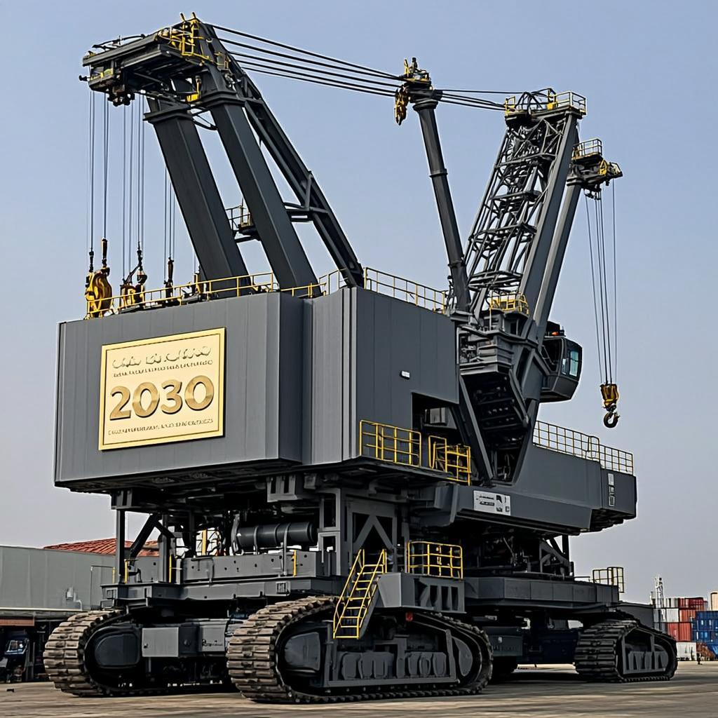 Grue Portique Rail 200T