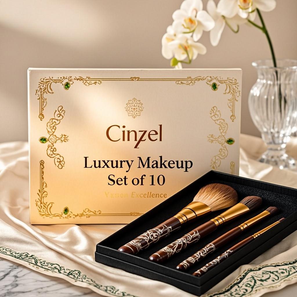 Pinceaux Coffret Or