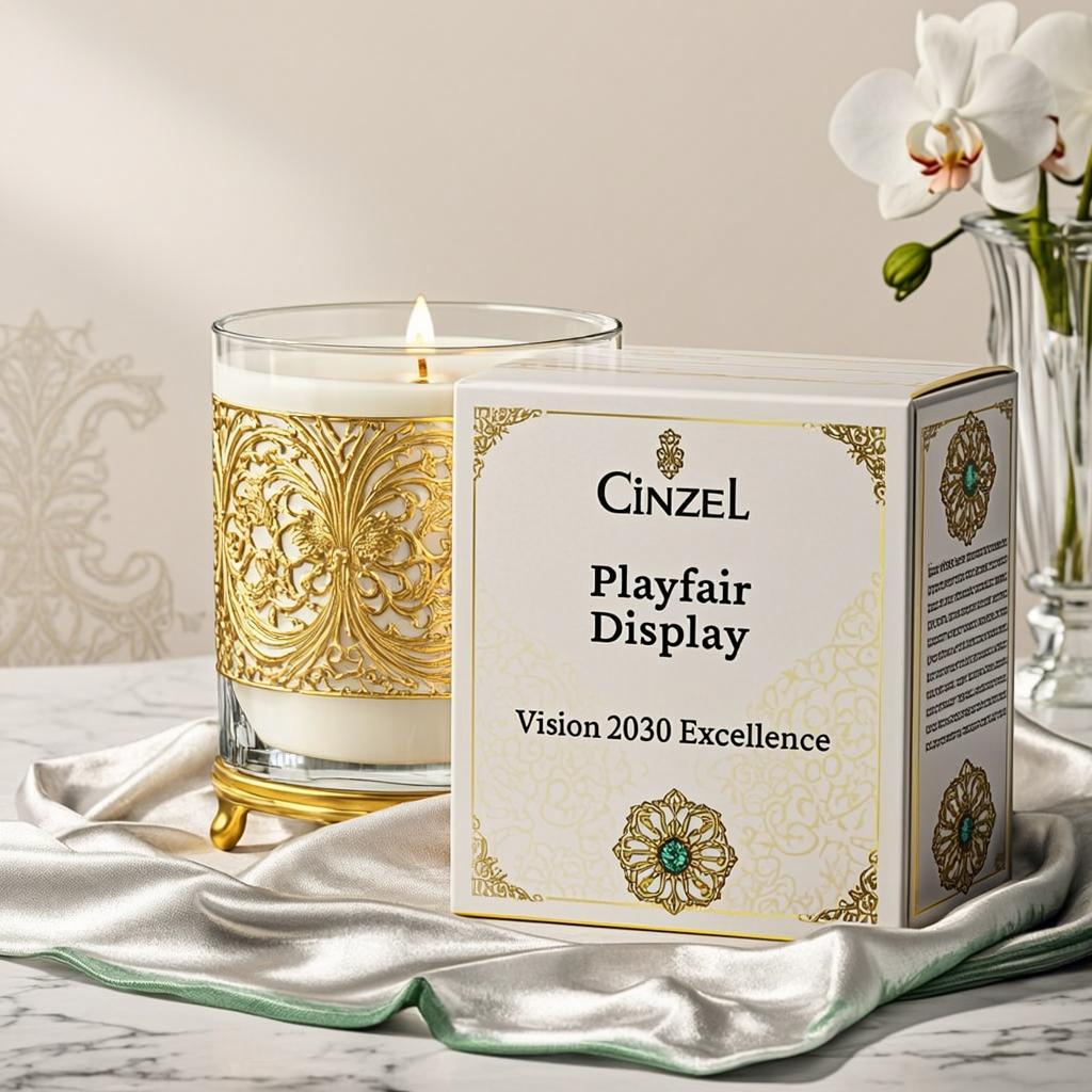 Bougie Parfumée Or