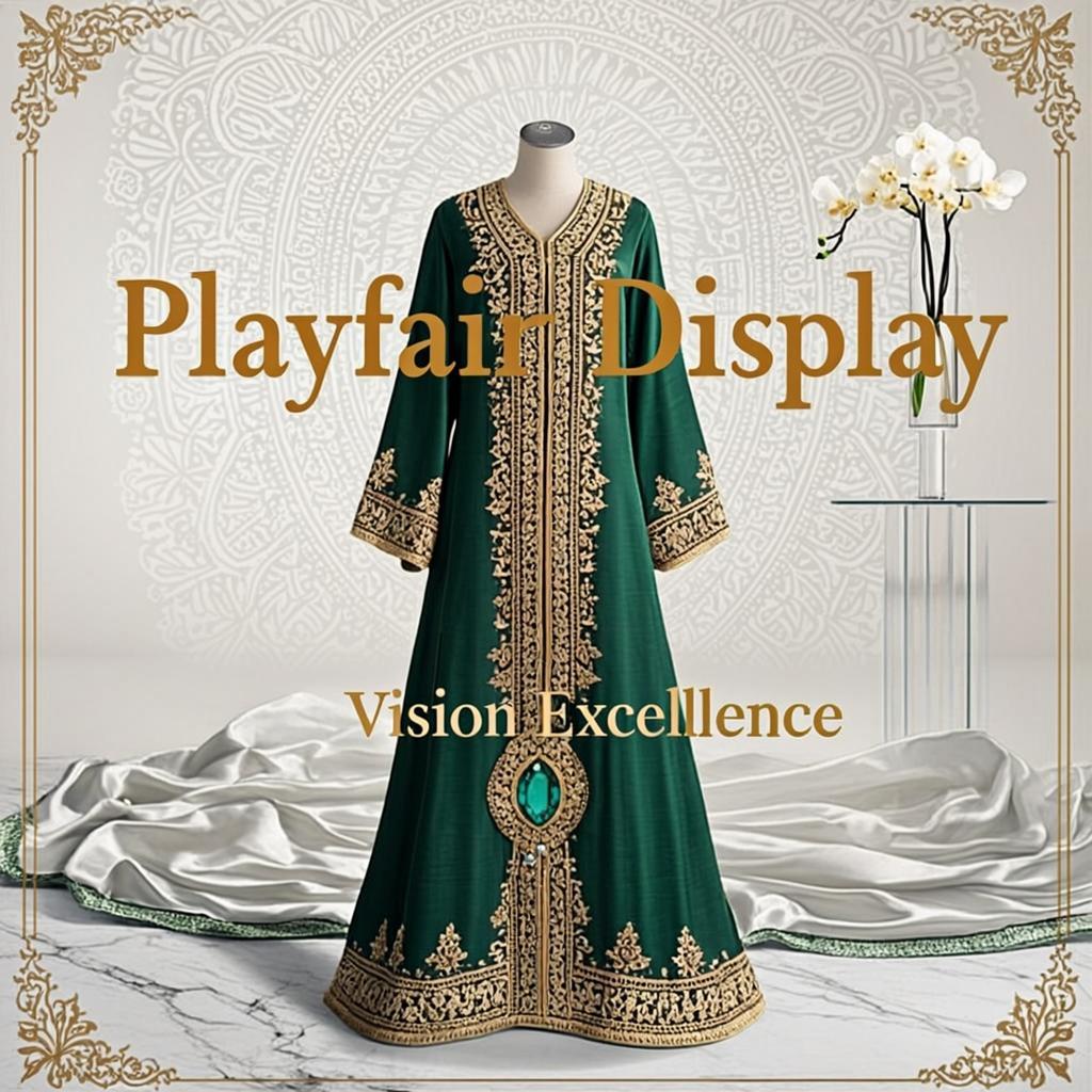 Abayas Premium Émeraude